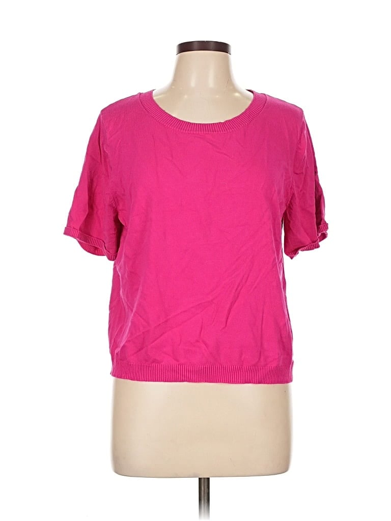 Pre-owned Adore Me Cardigan Sweater In Pink