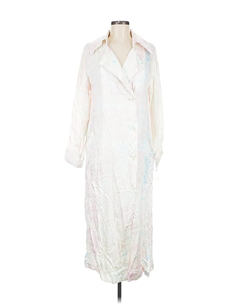 SOMETHING NAVY Pre-owned Casual Dress In White