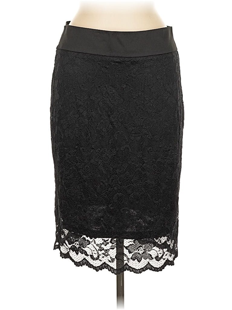 Pre-owned Maurices Formal Skirt In Black
