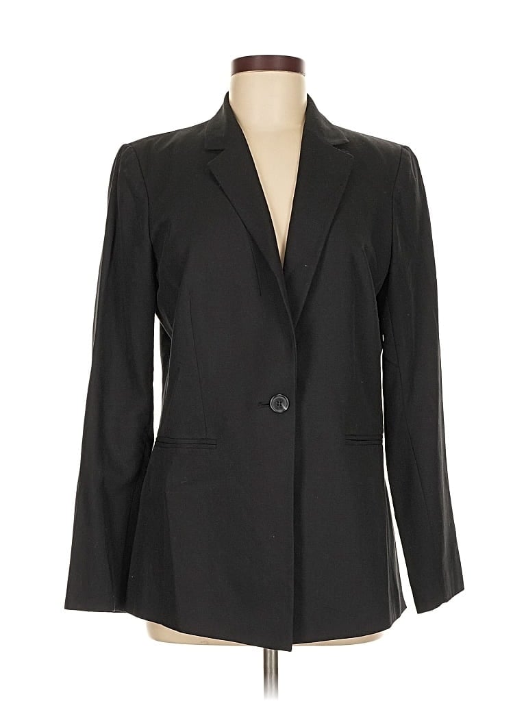 Pre-owned Ann Taylor Loft Blazer Jacket In Black