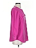 Cynthia Steffe 100% Polyester Solid Pink 3/4 Sleeve Blouse Size S - photo 4