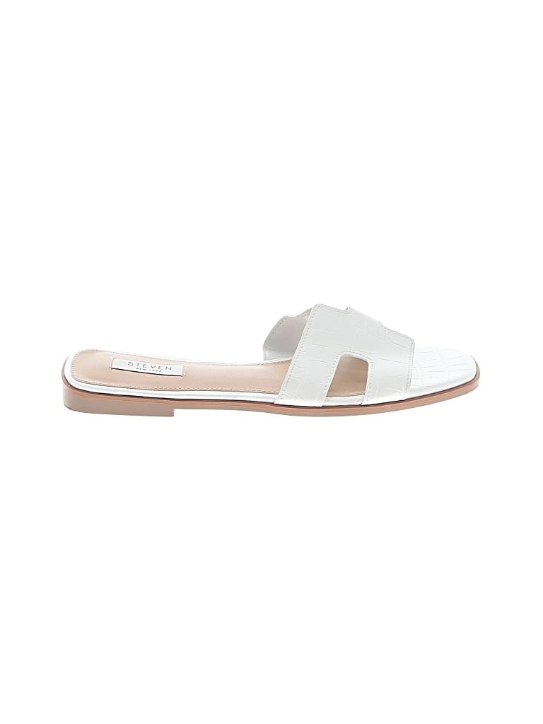 STEVEN NEW YORK Pre-owned Sandals In White