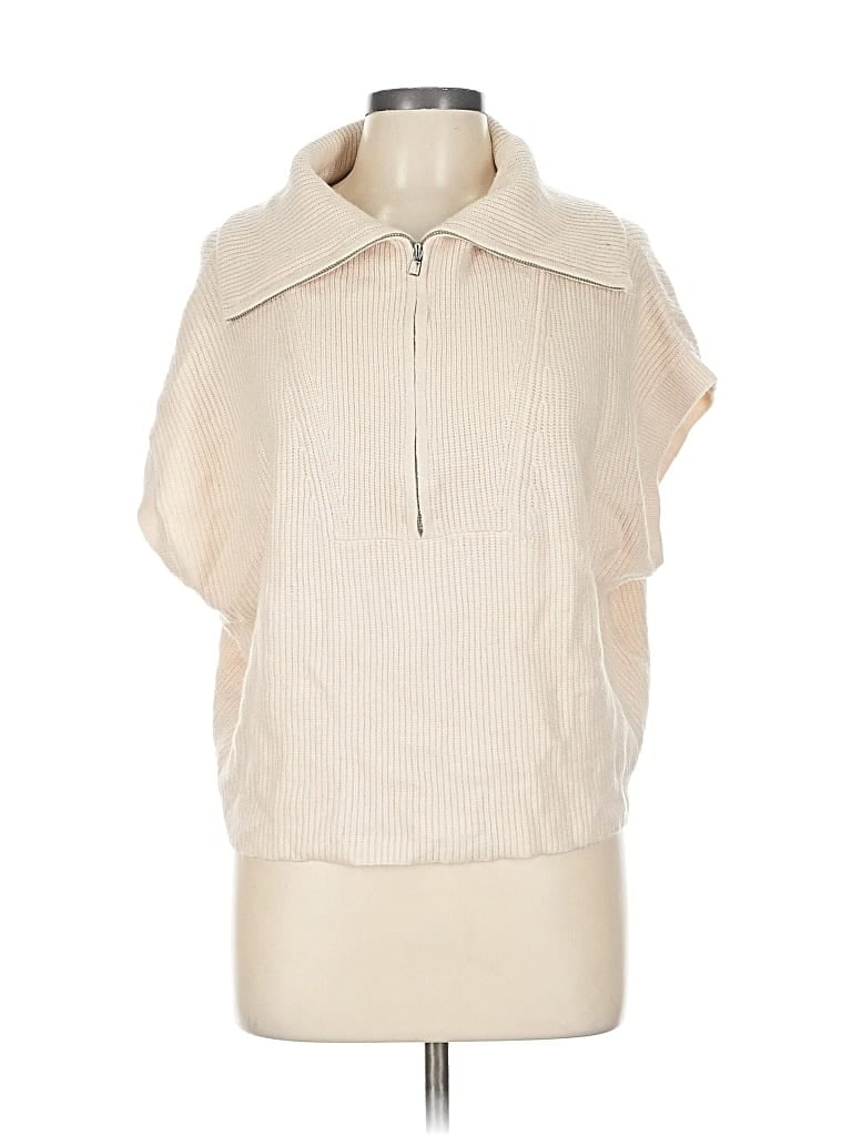 Pre-owned Express Poncho In White