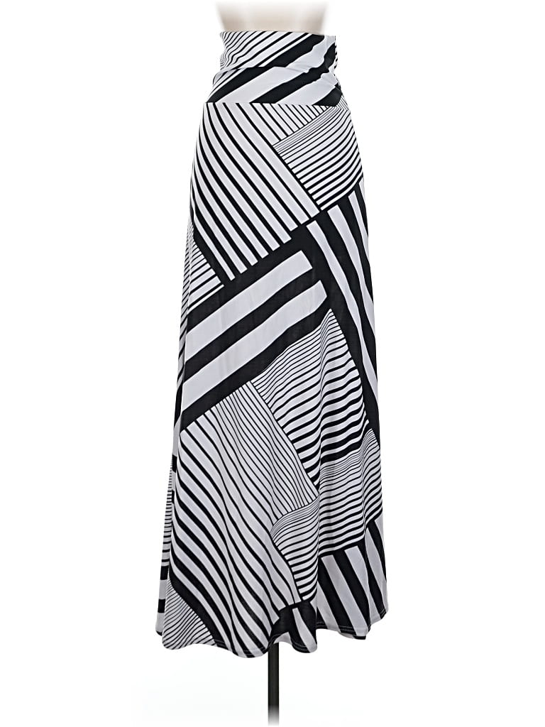 Pre-owned Assorted Brands Casual Skirt In Silver