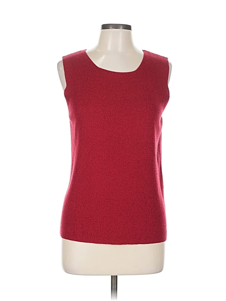 Pre-owned Paul Harris Design Pullover Sweater In Burgundy