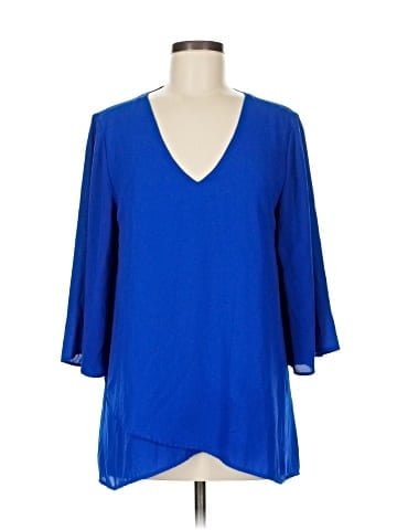 Karen Kane 3/4 Sleeve Blouse (view 1)