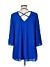 Karen Kane 100% Polyester Blue 3/4 Sleeve Blouse Size M - photo 2