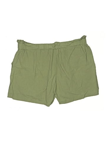 Shein Curve Khaki Shorts (view 2)
