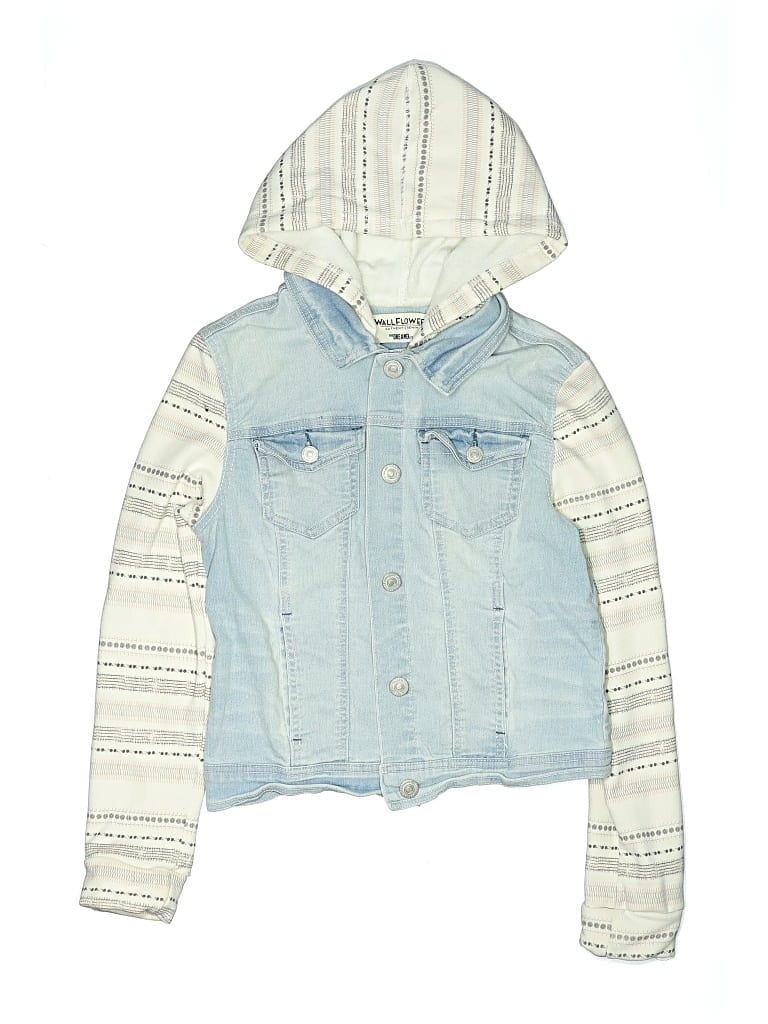 Pre-owned Wallflower Kids' Denim Jacket In Blue