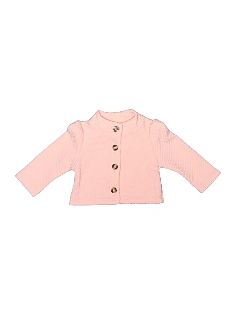 Pre-owned Unbranded Babies' Cardigan Sweater In Pink
