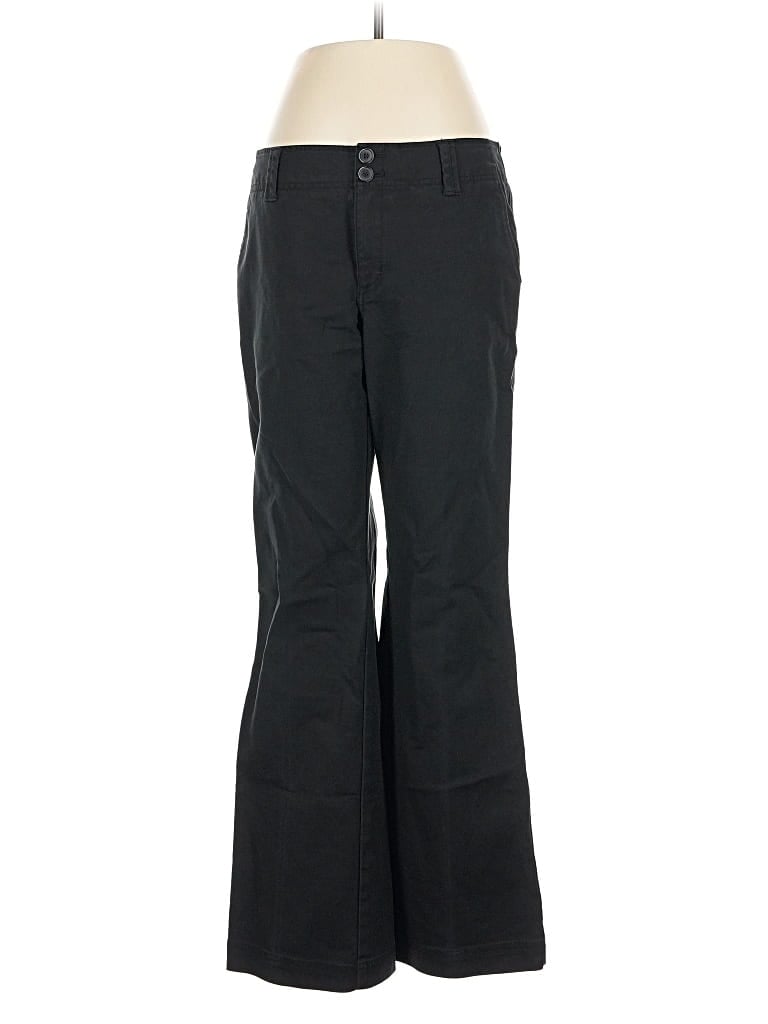 Pre-owned Eddie Bauer Dress Pants In Black