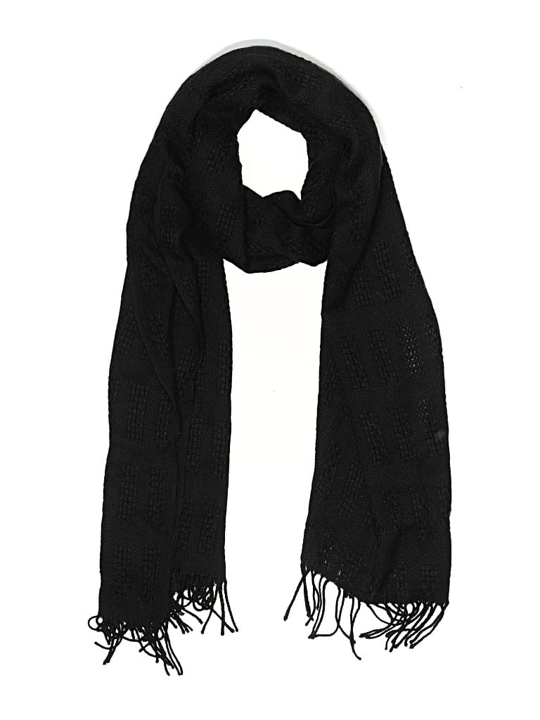 Pre-owned Unbranded Scarf In Black