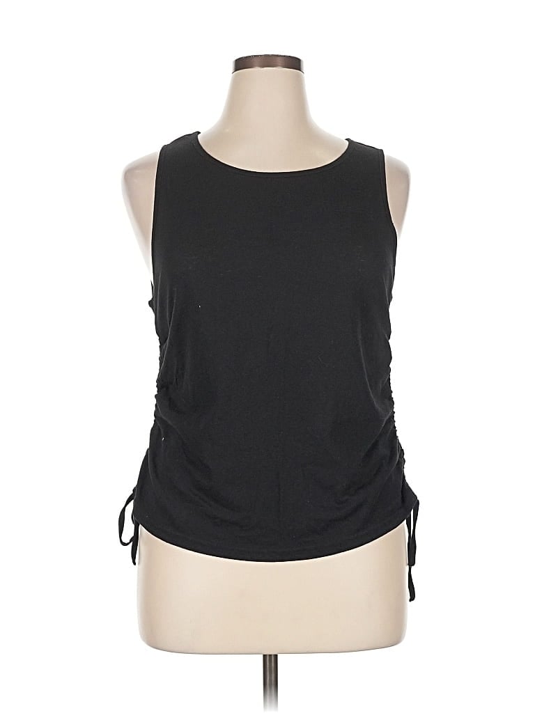 Pre-owned Lili Sidonio Molly Bracken Sleeveless T-shirt In Black