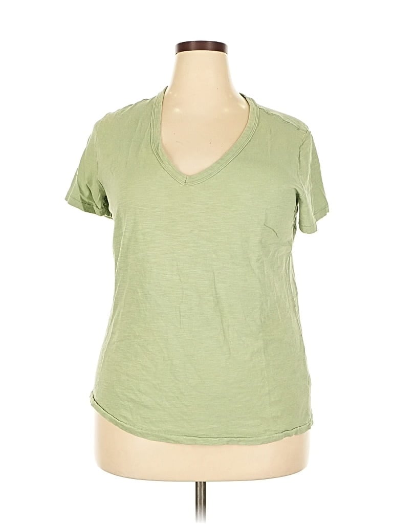 Pre-owned Universal Thread Short Sleeve T-shirt In Green