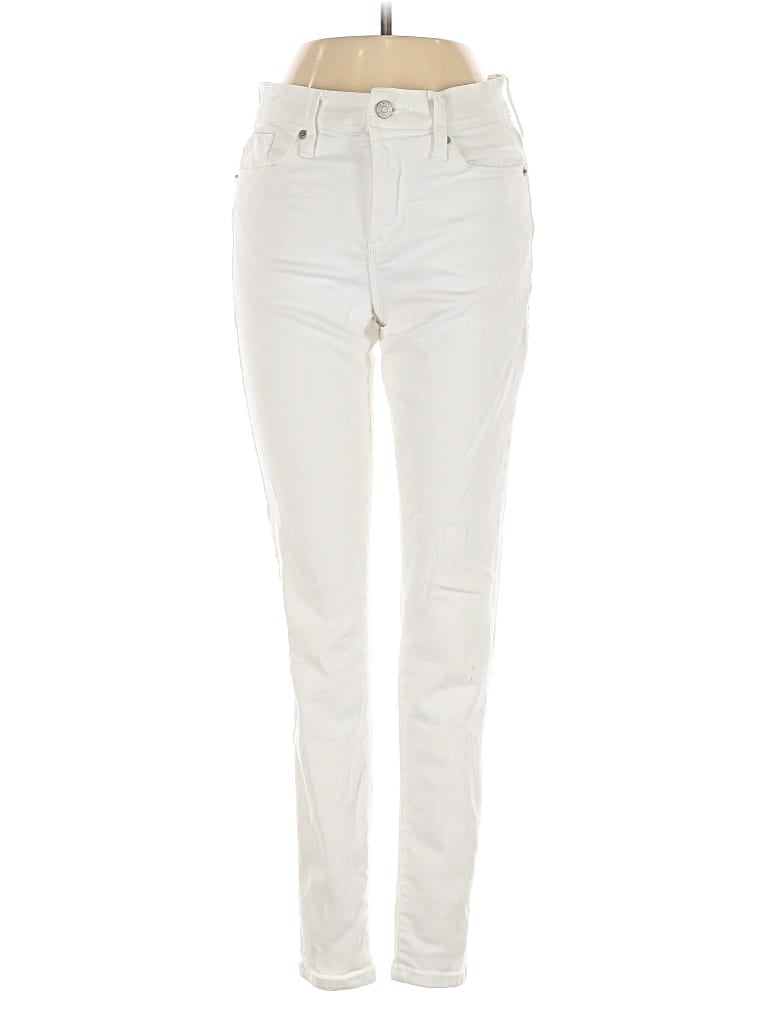 Pre-owned Banana Republic Factory Store Jeans In White