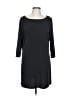 Laundry by Design Solid Black Casual Dress Size L - photo 1