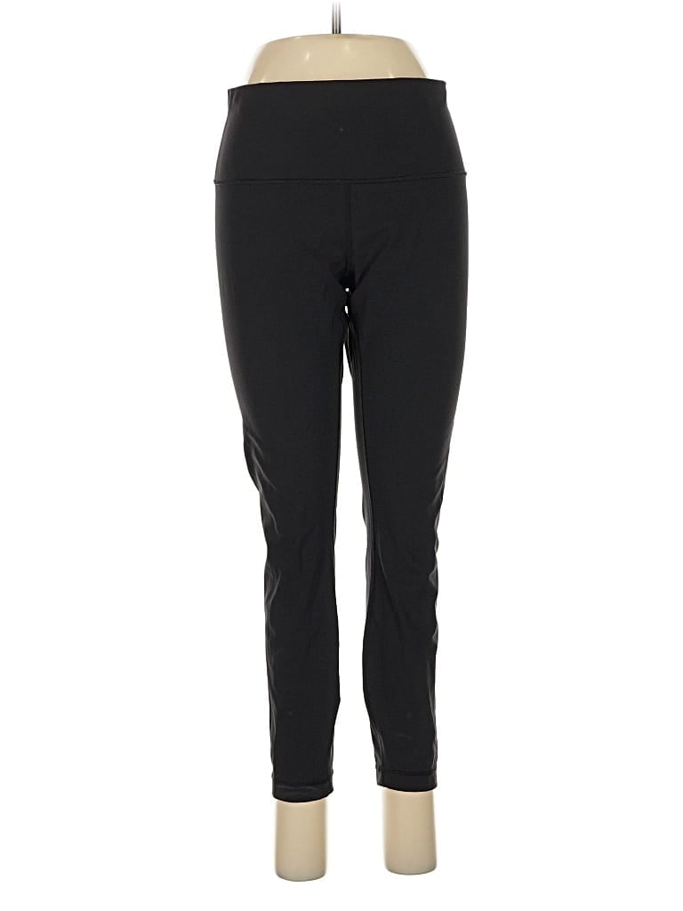 Pre-owned Lululemon Athletica Active Pants In Black