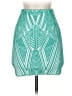 RVN Graphic Teal Casual Skirt Size S - photo 1