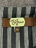 Eva Franco Stripes Gray Formal Skirt Size 10 - photo 3