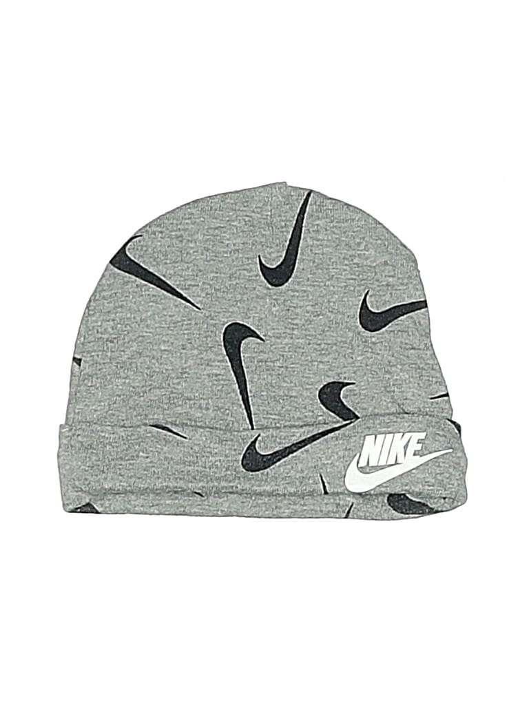 Click to view more detailed imagery on our partner's website Pre-owned Nike Babies' Beanie Hat In Gray