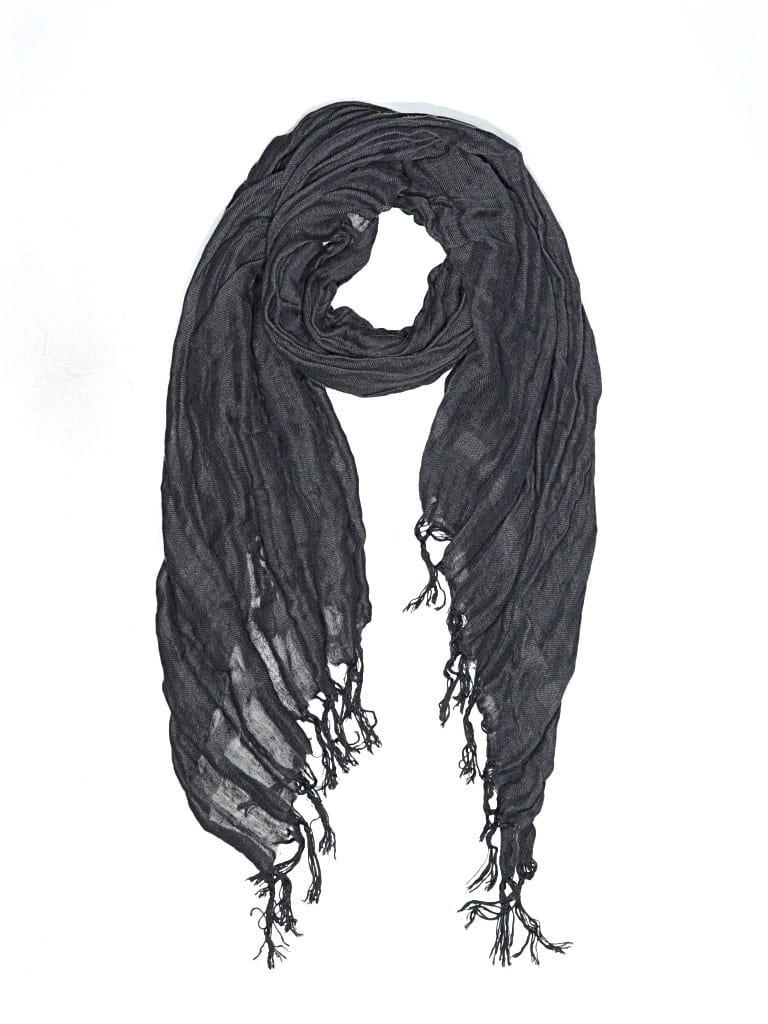 Pre-owned Unbranded Scarf In Gray