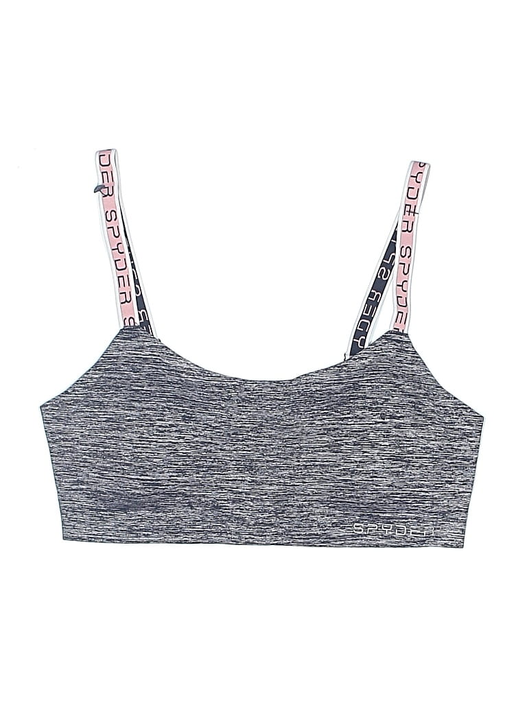 Pre-owned Spyder Kids' Tank Top Gray Halter Neckline Tops