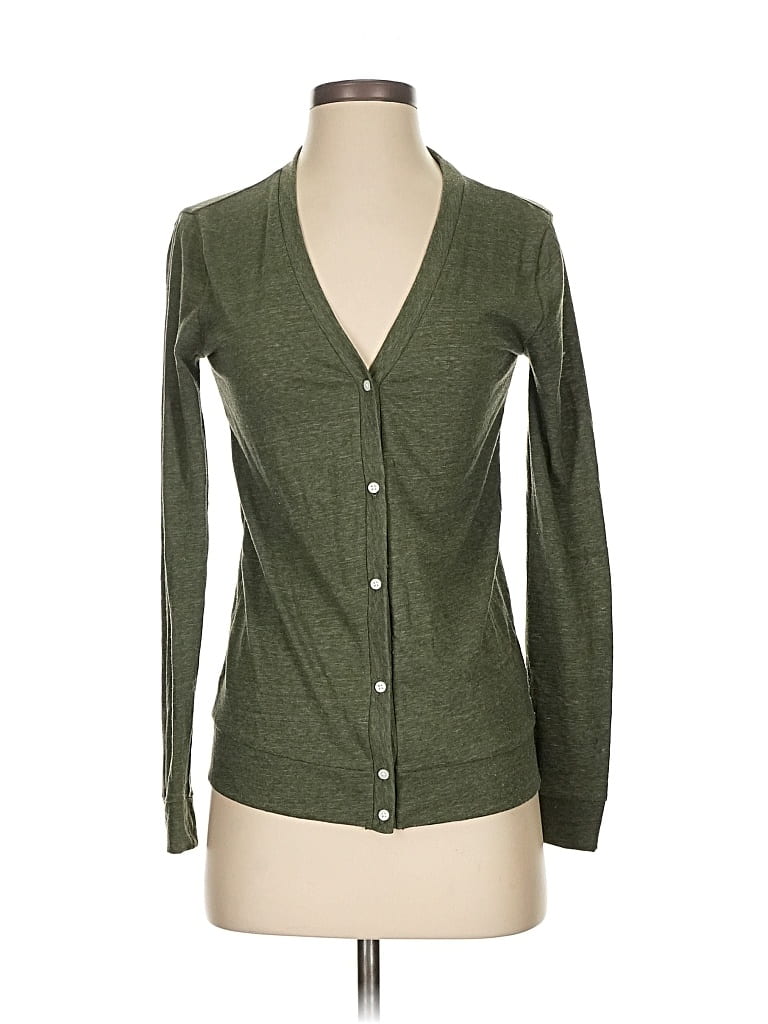 Pre-owned J.crew Mercantile Cardigan Sweater In Green