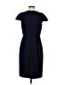 J.Crew 100% Polyester Solid Blue Casual Dress Size 4 - photo 2