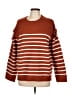 Pazzo Stripes Brown Pullover Sweater Size L (estimated) - photo 1