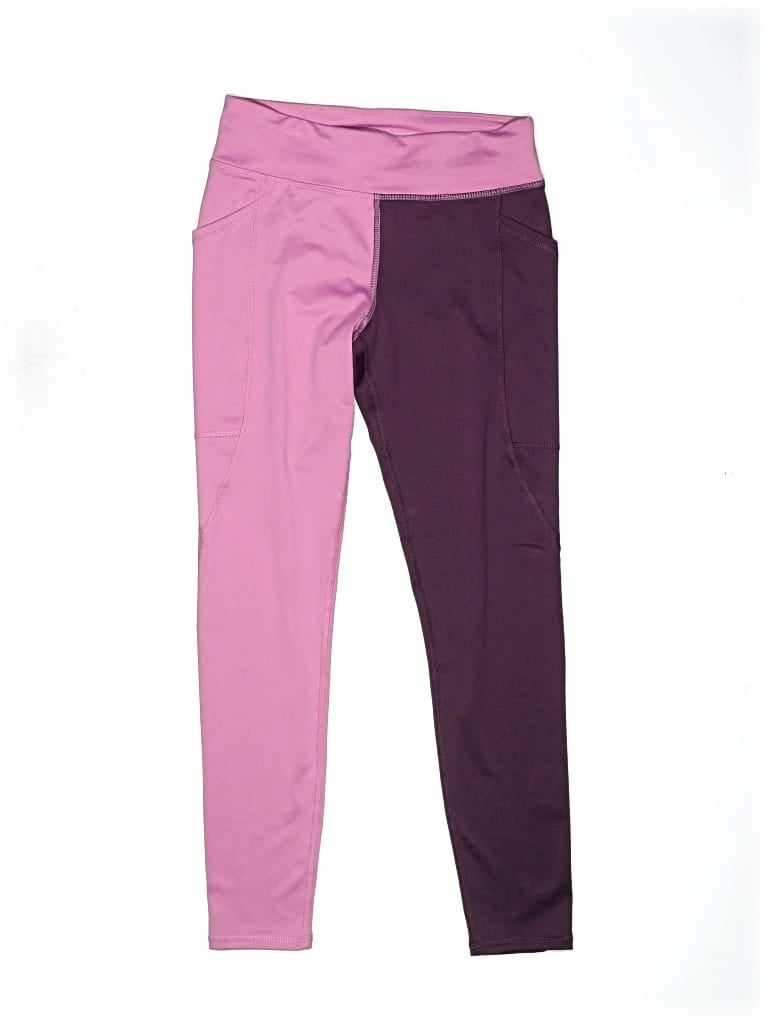 Pre-owned Athletic Works Kids' Active Pants In Pink