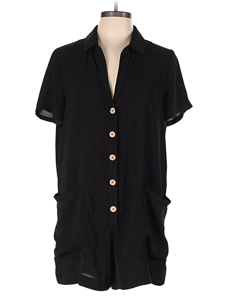 Pre-owned Show Me Your Mumu Romper In Black