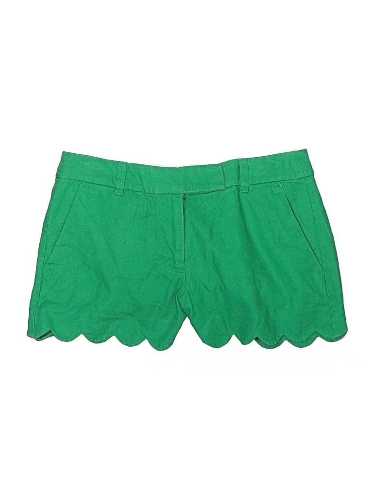 Pre-owned J.crew Factory Store Shorts In Green