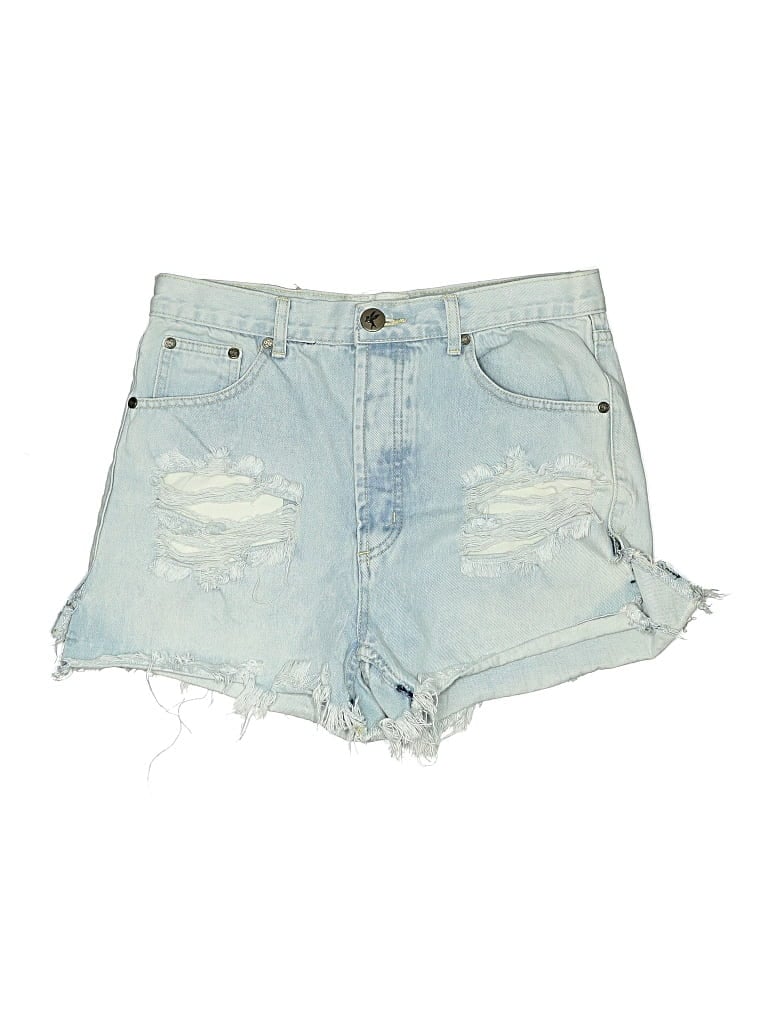Pre-owned One By One Teaspoon Denim Shorts In Blue