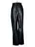 Babaton 100% Polyurethane Black Casual Pants Size 6 - photo 1