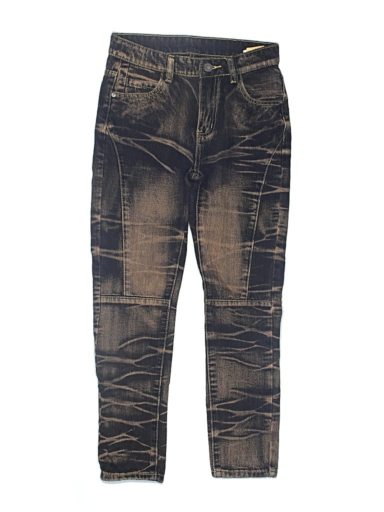 Pre-owned Unbranded Kids' Jeans In Black
