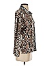 Alice Blue 100% Polyester Animal Print Silver Short Sleeve Blouse Size S - photo 4
