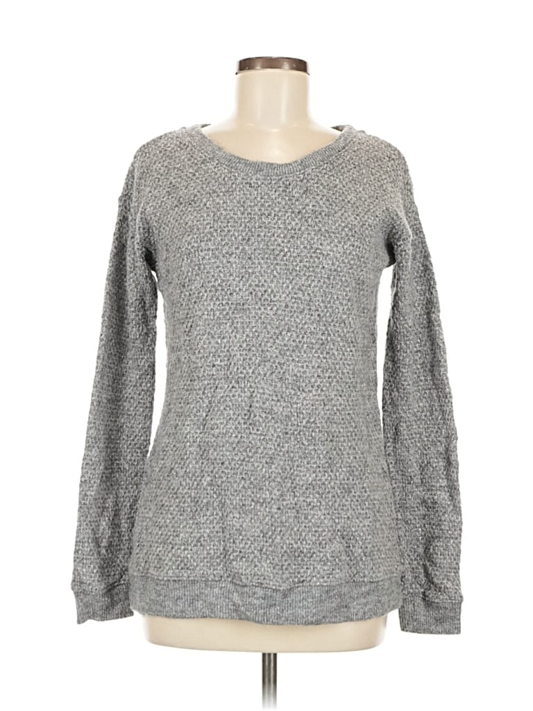 Pre-owned Uniqlo Pullover Sweater In Gray