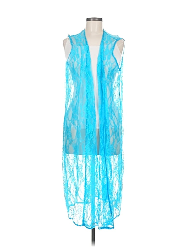 Lularoe Kimono In Blue