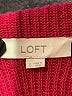 Ann Taylor LOFT 100% Cotton Pink Pullover Sweater Size S - photo 7