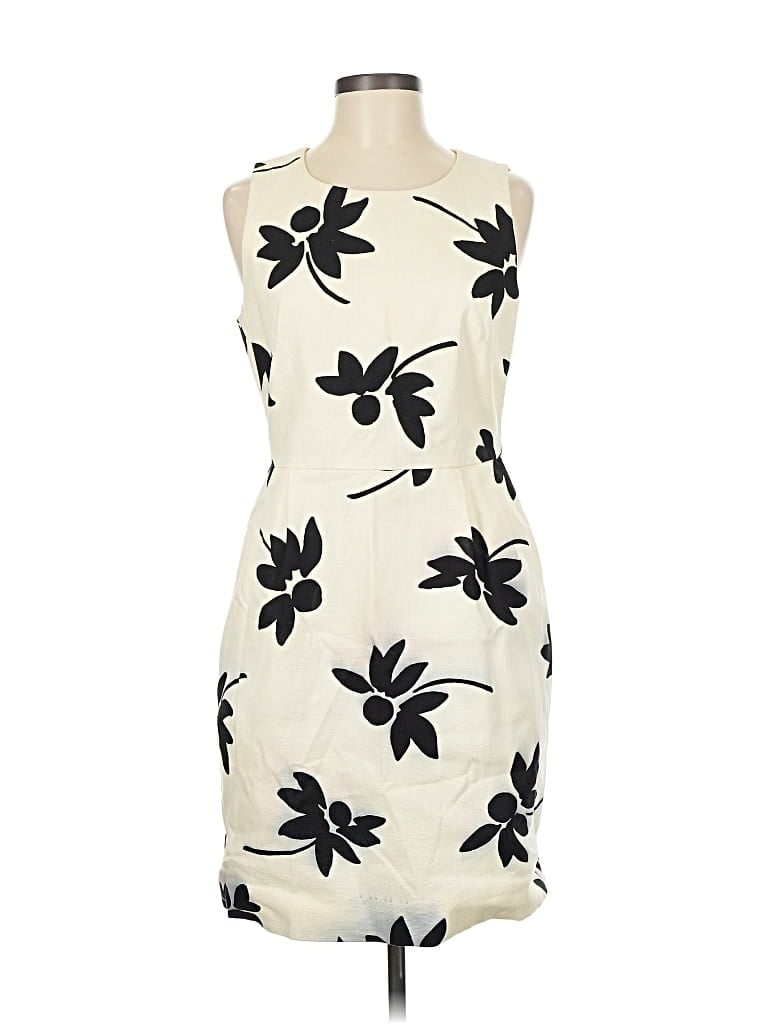 Pre-owned J.crew Factory Store Cocktail Dress In White