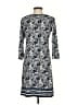 Max Studio Paisley Blue Casual Dress Size XS - photo 2