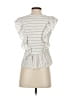 Waverly Grey Ivory Sleeveless Blouse Size XS - photo 2