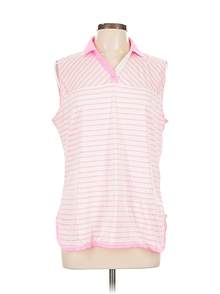 Pre-owned Lady Hagen Sleeveless Blouse In Pink