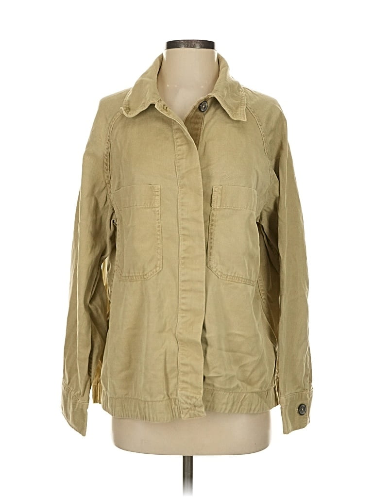 Pre-owned Zara Jacket In Brown