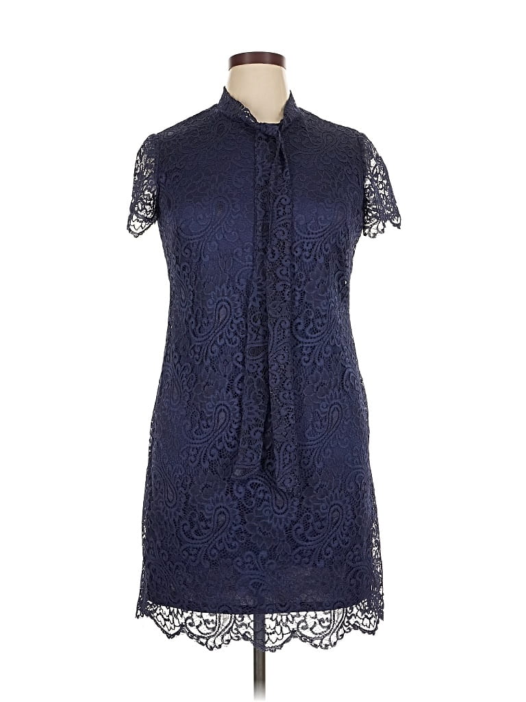 Click to view more detailed imagery on our partner's website Pre-owned Betsey Johnson Cocktail Dress In Blue