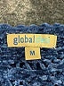 Global Desi 100% Polyester Tweed Blue Pullover Sweater Size M - photo 7