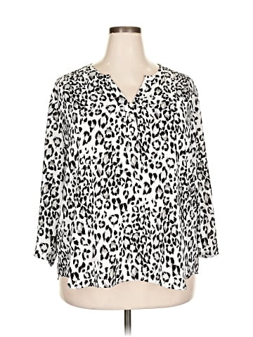 Van Heusen 3/4 Sleeve Blouse (view 1)