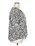 Van Heusen 100% Polyester Animal Print White 3/4 Sleeve Blouse Size XXL - photo 4