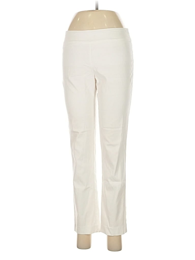 PURE AMICI Pre-owned Casual Pants In White