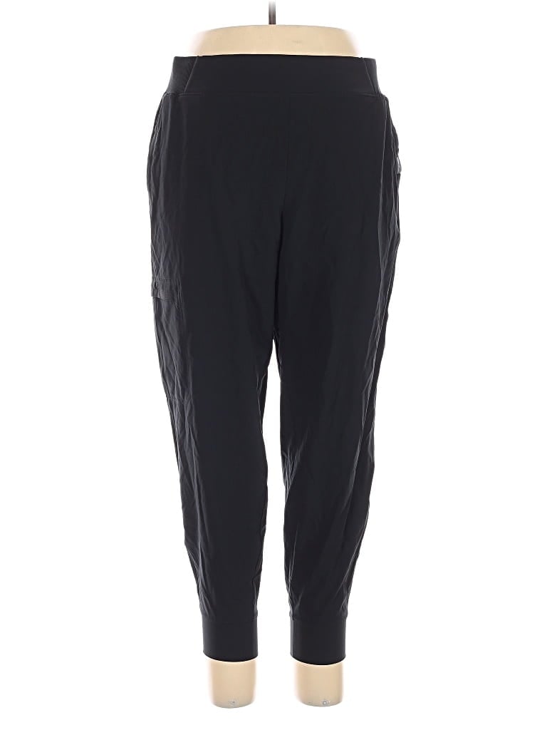 Pre-owned Eddie Bauer Track Pants In Black